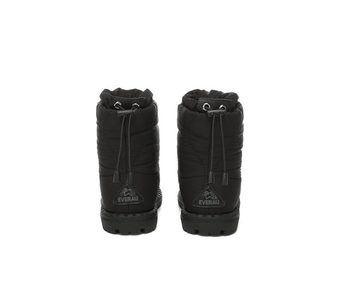 EVERAU® UGG Boots Kids Sheepskin Wool Waterproof Drawstring Sonita - UGG EXPRESS