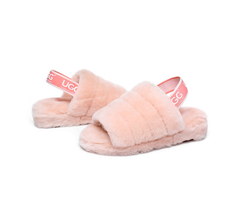 Australian Shepherd® UGG Women Fluff Slide Puffy