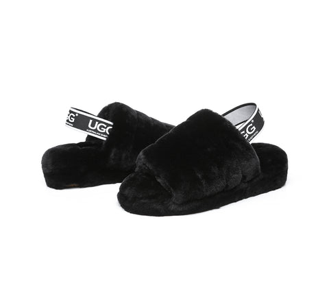 Australian Shepherd® UGG Women Fluff Slide Puffy