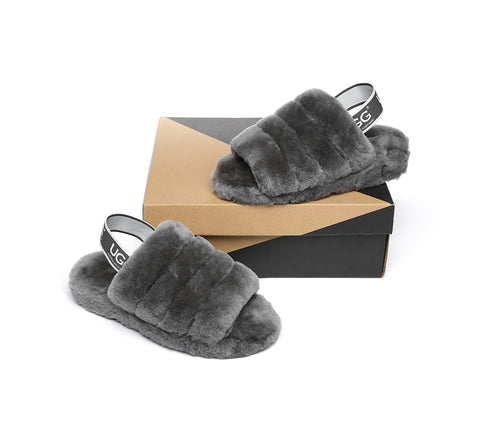 Australian Shepherd® UGG Women Fluff Slide Puffy
