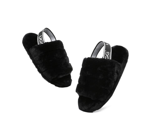 Australian Shepherd® UGG Women Fluff Slide Puffy