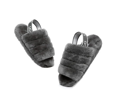 Australian Shepherd® UGG Women Fluff Slide Puffy