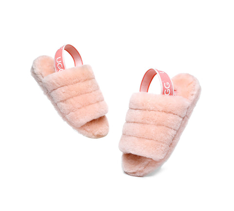 Australian Shepherd® UGG Women Fluff Slide Puffy