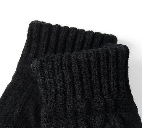 EVERAU® Fingerless Ultra Plush Knit Gloves EVERAU