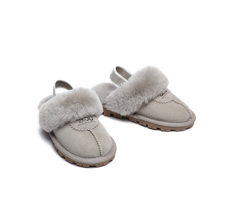 Australian Shepherd®  Kids Slingback UGG Slipper Kids Waffle Plus