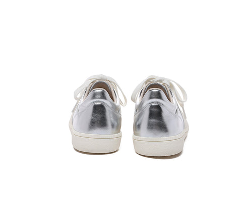 EVERAU® Women Leather Casual Sneakers Edie