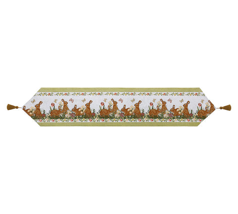 Accessories - Bunny Table Runner With Tassels