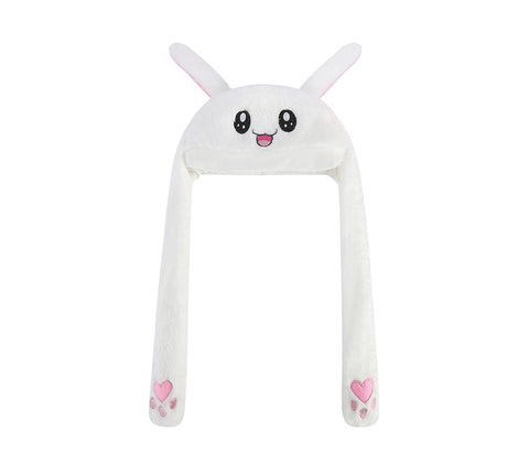 Accessories - Moving Ear Bunny Plush Hat