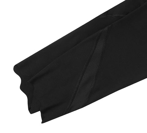 Apparel - High-Rise Scalloped Hem 7/8 Crop Flow Active Legging
