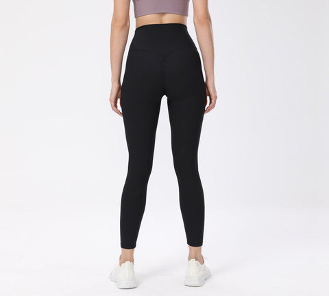 Apparel - High-Waist Flow Ribbed Ankle Legging