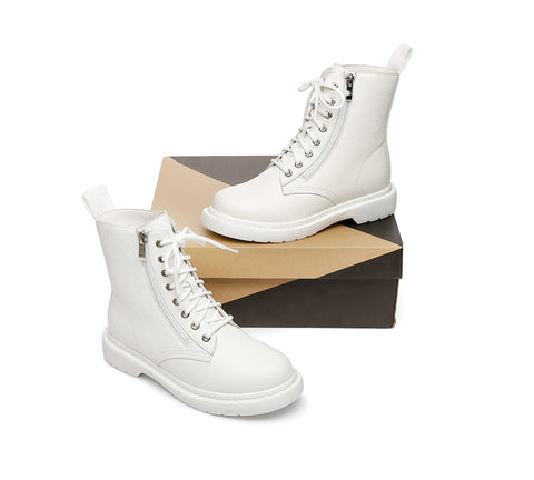 Fashion Boots - AS UGG Zip Up Chunky Boots Belen