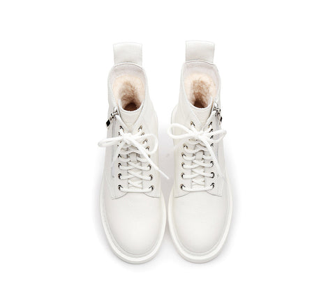 Fashion Boots - AS UGG Zip Up Chunky Boots Belen