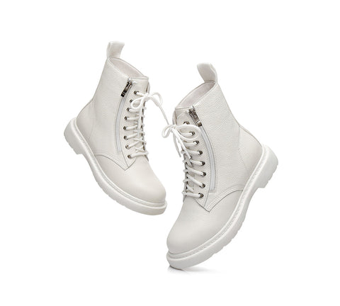 Fashion Boots - AS UGG Zip Up Chunky Boots Belen