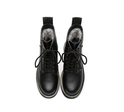 Fashion Boots - AS UGG Zip Up Chunky Boots Belen