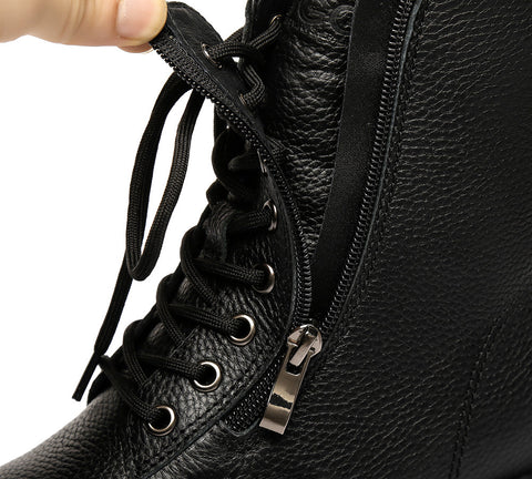Fashion Boots - AS UGG Zip Up Chunky Boots Belen