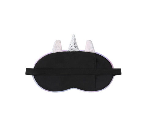 Faux Fur Ultra Plush Unicorn Eye Mask