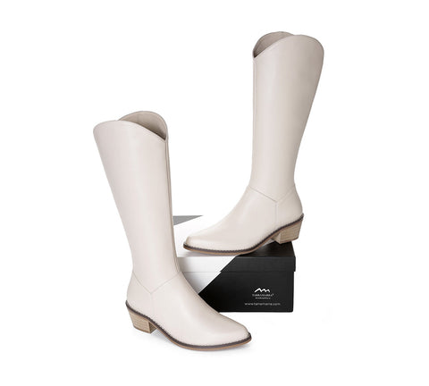 Leather Boots - Women Leather Boots Catalina Knee-high