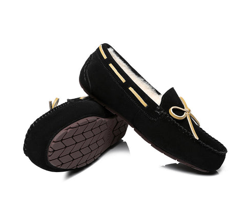 Moccasins - AS UGG Women Casual Flats Joey Ugg Moccasin