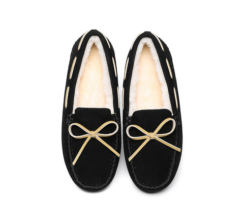 Moccasins - AS UGG Women Casual Flats Joey Ugg Moccasin
