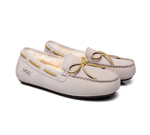 Moccasins - AS UGG Women Casual Flats Joey Ugg Moccasin