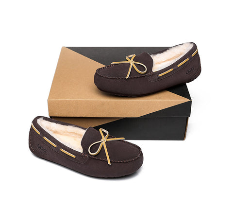 Moccasins - AS UGG Women Casual Flats Joey Ugg Moccasin