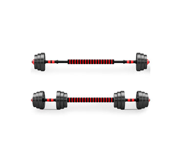 Others - Adjustable Rubber Dumbbell Set 20kg/30kg/40kg