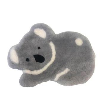 Others - Genuine Australian Sheepskin Soft Decoration Koala Rug - Grey (1881704464442)