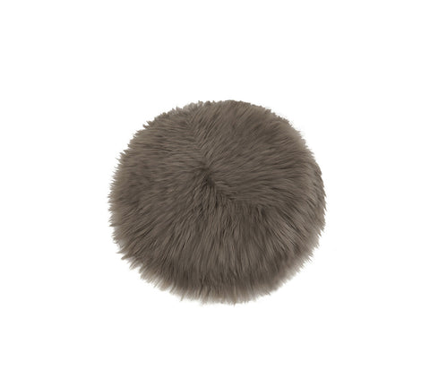 Rugs - Round Wool Seat Cushion 33cm X 33cm