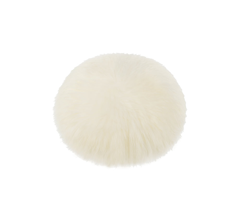 Rugs - Round Wool Seat Cushion 33cm X 33cm