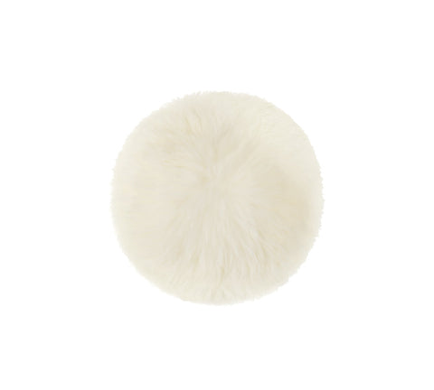 Rugs - Round Wool Seat Cushion 33cm X 33cm