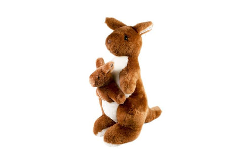 Kangaroo With Joey Stuffed Animal Soft Plush Toy (4367835856954)