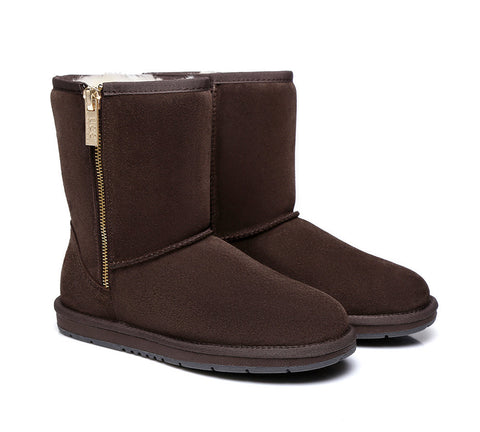 UGG Boots - AS Short Zipper Ugg Boots