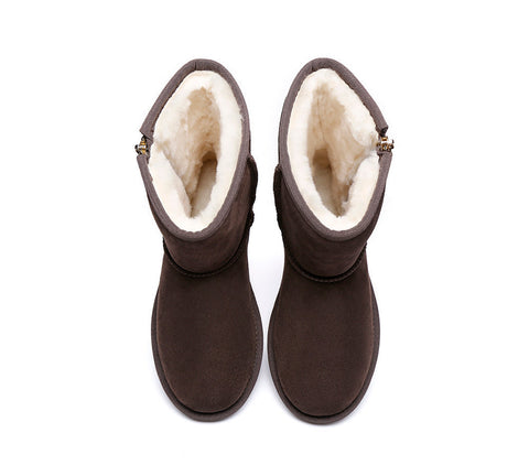 UGG Boots - AS Short Zipper Ugg Boots