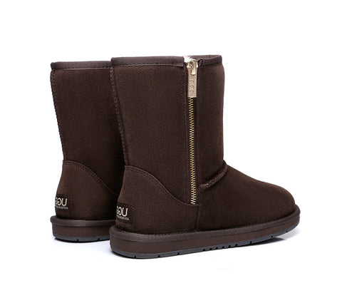 UGG Boots - AS Short Zipper Ugg Boots