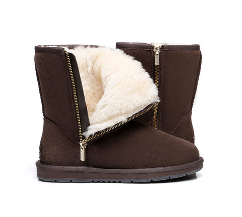 UGG Boots - AS Short Zipper Ugg Boots