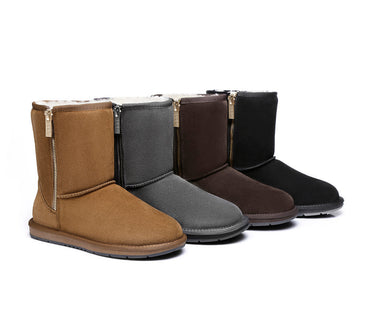 UGG Boots - AS Short Zipper Ugg Boots