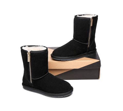 UGG Boots - AS Short Zipper Ugg Boots