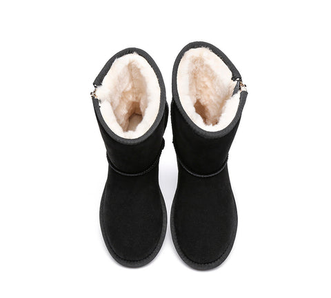 UGG Boots - AS Short Zipper Ugg Boots
