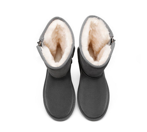 UGG Boots - AS Short Zipper Ugg Boots