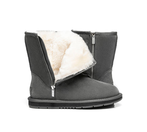 UGG Boots - AS Short Zipper Ugg Boots