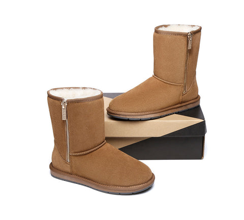 UGG Boots - AS Short Zipper Ugg Boots