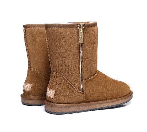 UGG Boots - AS Short Zipper Ugg Boots
