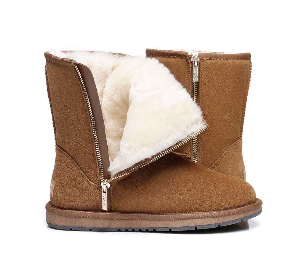 UGG Boots - AS Short Zipper Ugg Boots