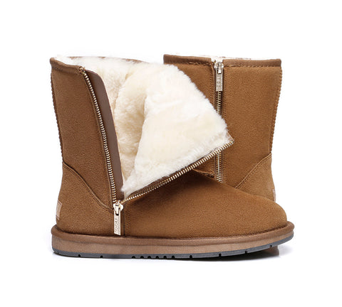 UGG Boots - AS Short Zipper Ugg Boots