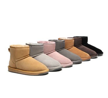 UGG Boots - Premium Australian Sheepskin Boots Unisex Mini Classic Plus