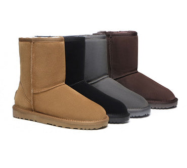 UGG Boots - Premium Australian Sheepskin Boots Unisex Short Classic Plus