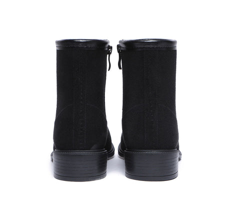 TARRAMARRA® Rainboots, Shearling Ankle Gumboots Women Vinia With Wool Insole