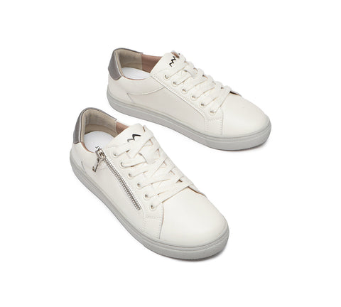TARRAMARRA® Leather White Sneakers Women Chloe