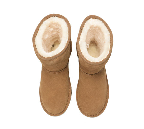 TARRAMARRA® Premium Australian Sheepskin Boots Unisex Short Classic Plus