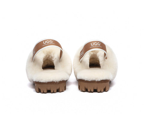 Australian Shepherd® Ugg Slingback Slippers Unisex Waffle Plus